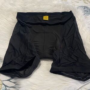 Men's Black Athletic cycling Shorts